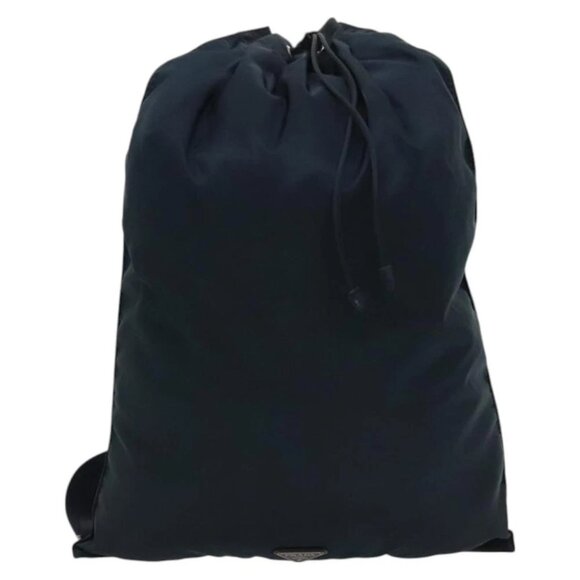 PRADA Backpack Nylon Blue Silver Auth bs26347 - Picture 13 of 15